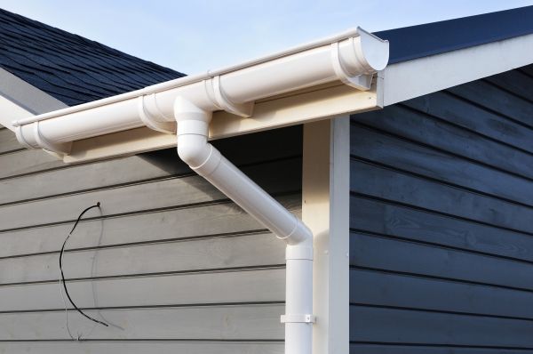 PVC Rain Gutter Installation in Cedar Rapids