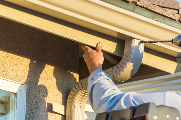 Aluminum Rain Gutter Service in Cedar Rapids