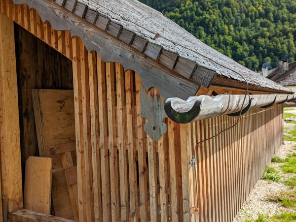 Wood Gutter Installation in Cedar Rapids